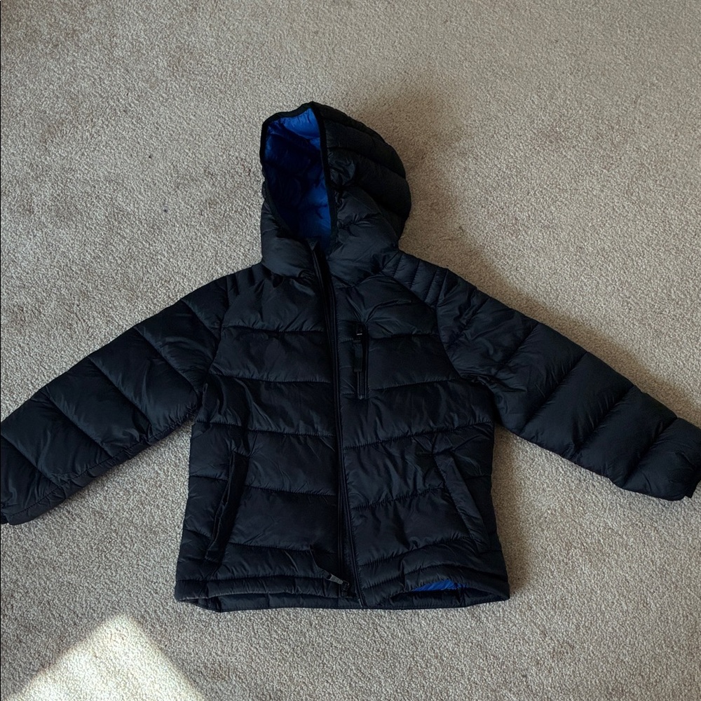 Urban Republic Black and Blue Kids Puffer Jacket